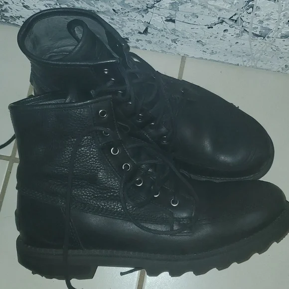 Sorel mens leather boots - Picture 1 of 14